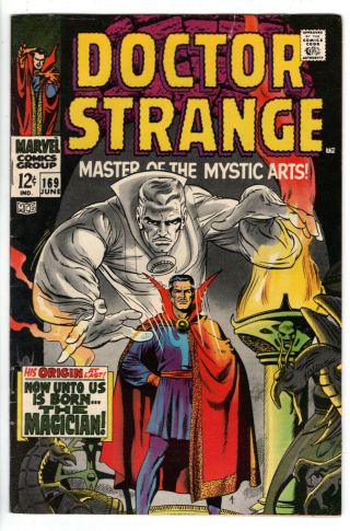 Doctor Strange 169 (1968) - Grade 6.  0 - 1st Dr.  Strange In His Own Series