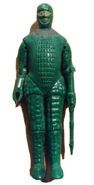 Doctor Who Dapol Ice Warrior Action Figure Loose With Gun
