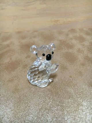 Swarovski Silver Crystal Koala Bear