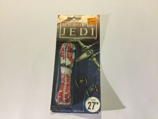 Vintage Star Wars Return Of The Jedi Shoe Laces 27 " Still Sw Vader 1983