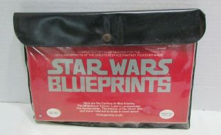 Star Wars Blueprints 1977 By Ballantine Set Of 15 Blueprints,  But 2 Are As - Is