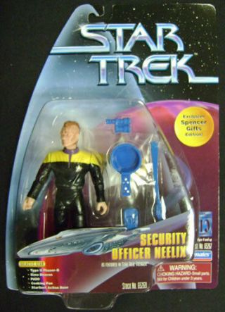 1997 Star Trek Spencer Gifts Exclusive Figure Security Officer Neelix