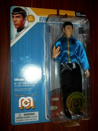 2018 Marty Abrams Star Trek Mego Retro Series 8 " Figure - Mr.  Spock