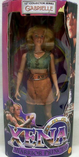 Nib 1998 Gabrielle (xena Warrior Princess) 12 " Collector Series Figure (toy Biz)
