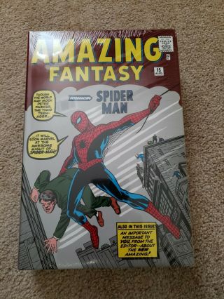 Spider - Man Omnibus 1 Hc Stan Lee Steve Ditko Daredevil Ff