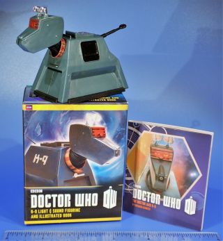 Bbc Running Press Doctor Who Mini K - 9 Sound Figure & Illustrated Book Neat