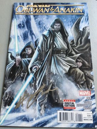 Hayden Christensen Signed Star Wars Comic Book Marvel 001 Ben Anakin