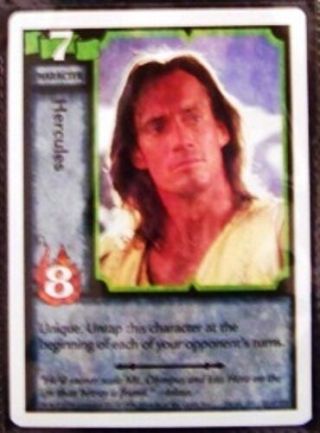 Xena - Hercules & Iolaus Wizard Of The Coast Ccg Double Sided Card - Rare
