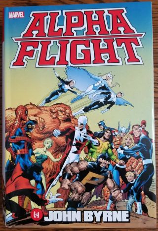 Alpha Flight Vol 1 By John Byrne Omnibus Hardcover Marvel Hc