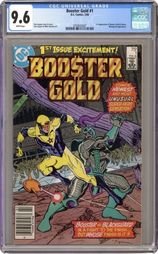 Booster Gold 1 Cgc 9.  6 1986 3703632007