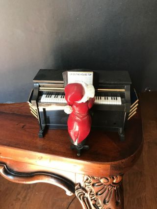 Mr.  Christmas Maestro Mouse Piano Player 9 Songs Plays Well Has Batteries