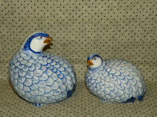 Ceramic Partridges By Andrea By Sadek
