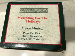 Enesco Small World of Music Weighting For The Holidays Wind - Up Action Musical 3