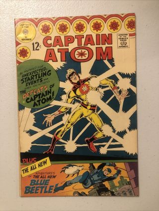 Captain Atom 83 Charlton Comics Nov 1966 Steve Ditko 1st App Blue Beetle (e1)