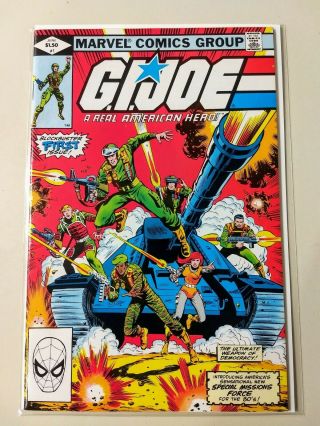 G.  I.  Joe 1 Marvel Comics 1982 1st Issue Unread