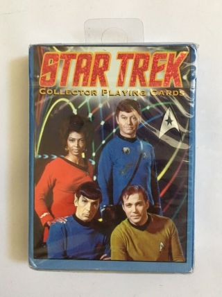 Vintage 1998 Star Trek The Series Collector Playing Cards Hoyle