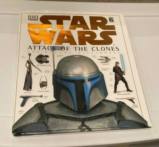 Star Wars Attack Of The Clones The Visual Dictionary,  2002,  Dk Publishing Hc