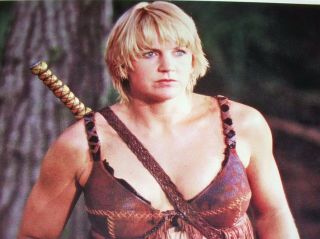 Gabrielle Of Xena Warrior Princess With Intense Look Picture 8 " X10 " Photo
