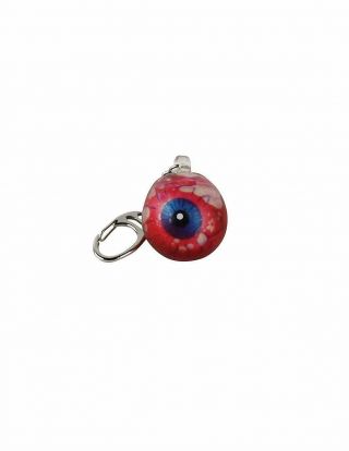 GURGLIN ' GUTZ EYEBALL Squishy Blood - Shot Eye Ball Keychain Gross Monster Toy 3