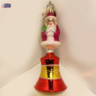 Christopher Radko Ornament Kringle Twinkle Bell 1011408 5  H Details
