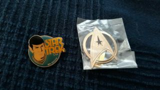 Ultra - Rare Tos Star Trek: The Motion Picture Pins From 1979 In Bag