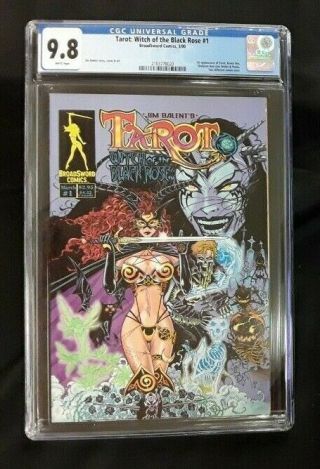 Tarot Witch Of The Black Rose 1 (2000) Jim Balent Cgc Graded 9.  8 White Pages