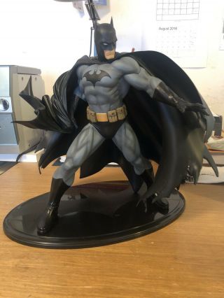 Kotobukiya Batman Artfx Statue (black Costume Version) 1/6 Scale Dc Jim Lee