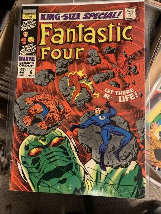 Fantastic Four Annual 6 (1968) Hot Key Issue 1st App.  Annihilus Fn