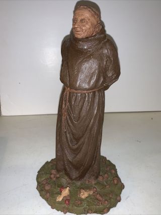 St.  Francis Of Assisi - Rare Tom Clark Monk Figurine.  28,  1983