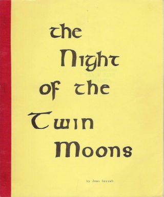 Star Trek Fanzine The Night Of The Twin Moons