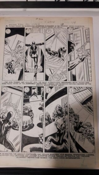 Batman Art John Calnan 306 Page 14 Unpublished