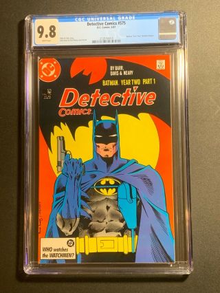Detective Comics 575 Cgc 9.  8 (dc Comics 1987) Barr Story Davis And Neary Art
