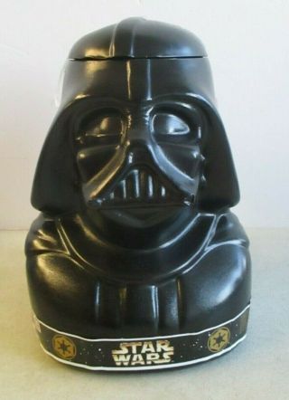 Star Wars Darth Vader Bazooka Bubble Gum Plastic Container Hanson Lucasfilm Ltd