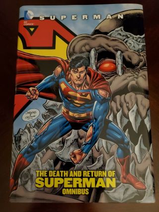 Superman: The Death And Return Of Superman Omnibus Hardcover 2013 Nm