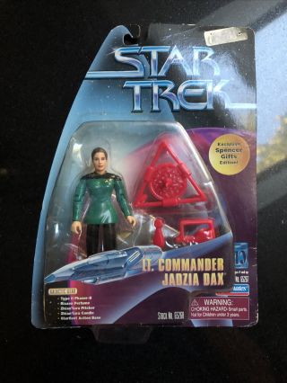 1997 Star Trek TNG Lt.  Commander Jadzia Dax Exclusive Spencer Gifts Figure NIP 3