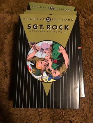 Sgt.  Rock Dc Archives Editions Volume 4 Rare Oop1st First Printing 2012
