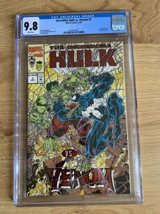 Incredible Hulk Vs.  Venom 1 == Cgc 9.  8 Fresh Case Shape