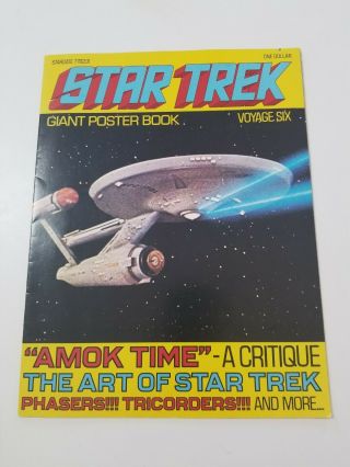 Vintage Star Trek Giant Poster Book