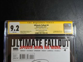 ULTIMATE FALLOUT 4 2ND PRINT CGC 9.  2 SS BY: SHAMEIK MOORE 9/1/20 