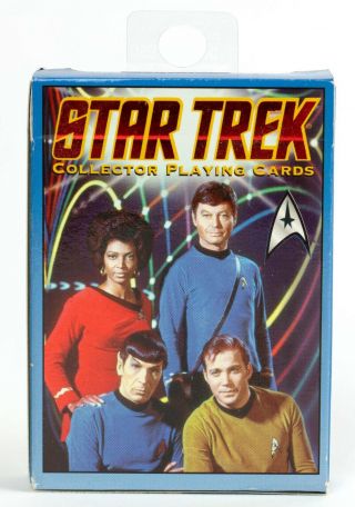 Vintage 1998 Star Trek The Series Collector Playing Cards -