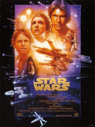 Star Wars Movie Poster Classic Special Edition Jedi Drew Struzen Art 23x34 Inch