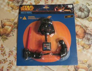 Official Star Wars Darth Vader Pumpkin Push - Ins Decorating Kit Halloween
