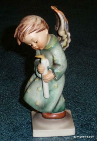 Large " Heavenly Angel " Goebel Hummel Figurine 21/0 1/2 Tmk3 $0.  99 Starting Bid