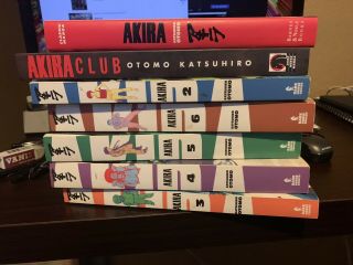 Akira Volume 1 - 6 & Akira Club Out Of Print Dark Horse