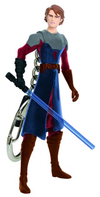 Star Wars Anakin Skywalker Keychain Keyring Clone Jedi Force Retired Lucas S1