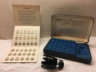 Franklin Presidential Mini - Coin Set First Edition 36 Sterling Silver Coins