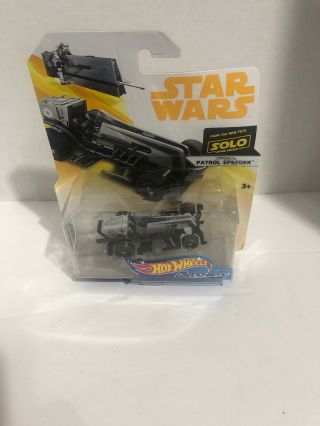 Hot Wheels Star Wars - - Imperial Patrol Speeder - Character Cars Solo Movie