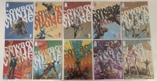 Cowboy Ninja Viking 1 - 10 Nm Set Chris Pratt Movie Scarce Books Unread