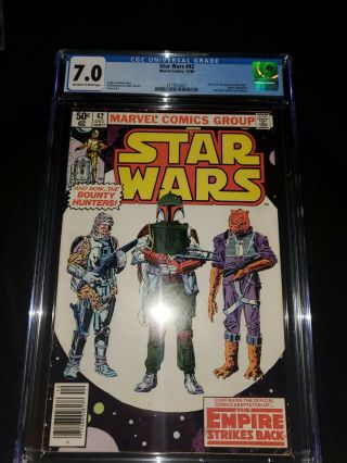 Star Wars 42 Cgc 7.  0 White Pages