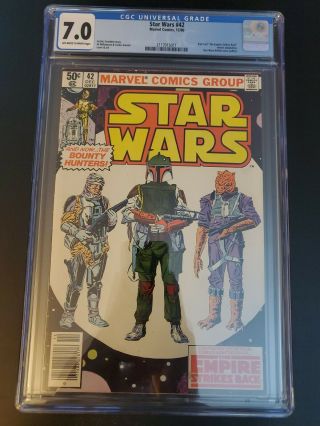 Star Wars 42 CGC 7.  0 White Pages 2